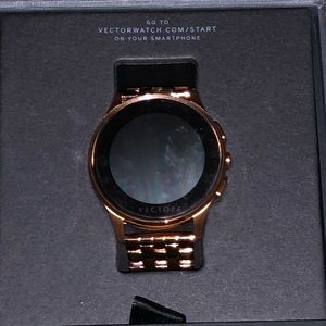 Brand new Vector smart watch rose gold